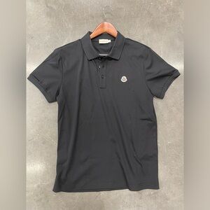 Moncler Logo Patch Polo Shirt